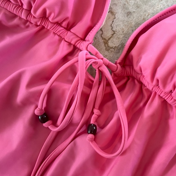 Jcrew pink one piece swimsuit size 16 - Picture 5 of 7
